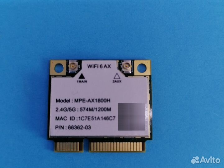 PCI Модуль Wi-fi MPE-AX1800H