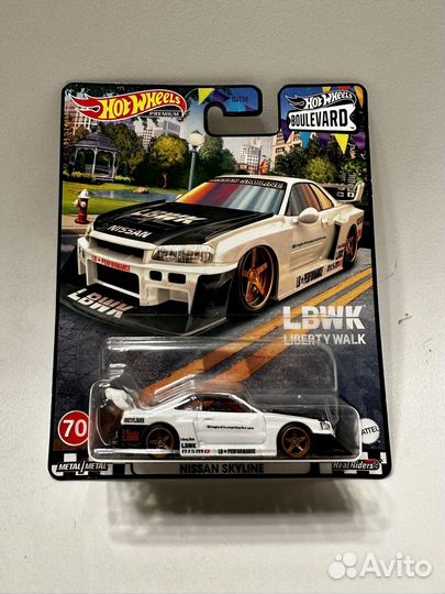 Hot Wheels Premium Nissan Skyline Silhouette lbwk