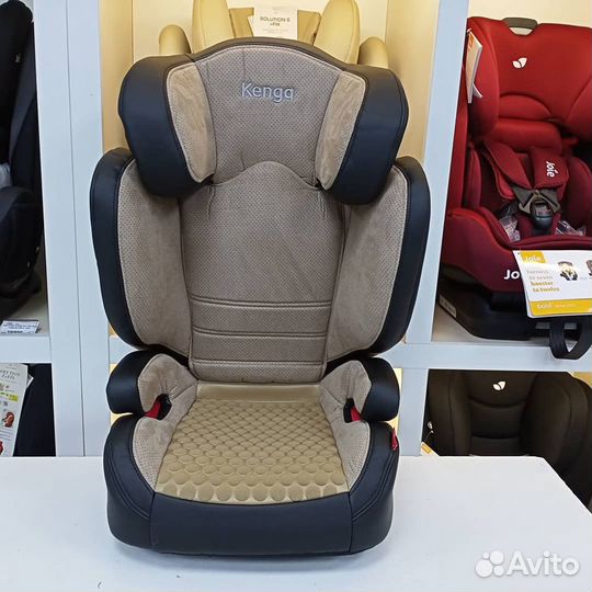 Автокресло 15-36кг Kenga Master широкое Кофе