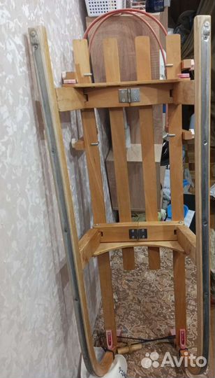 Санки деревянные детские