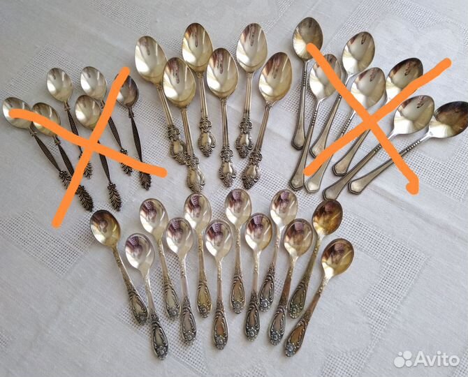 Ложки (кофейные,чайные), СССР