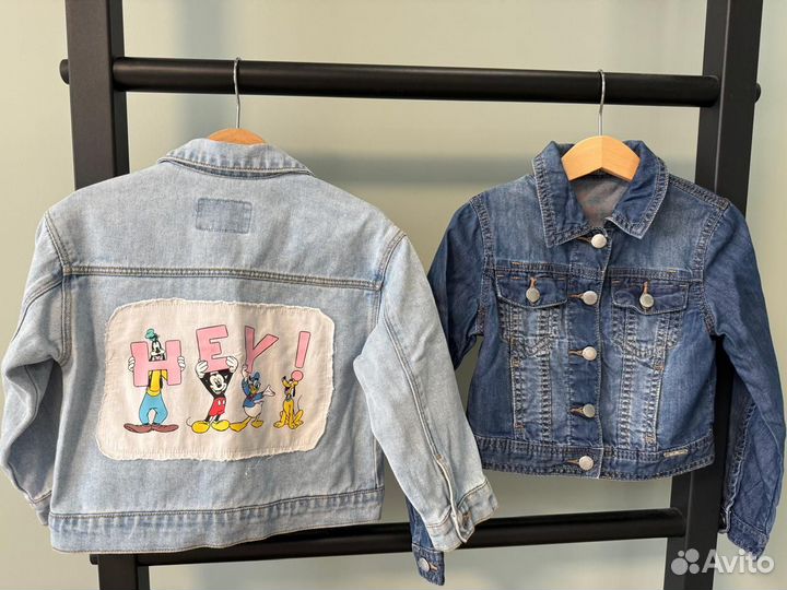 Джинсовая куртка Zara 104 Gulliver 110