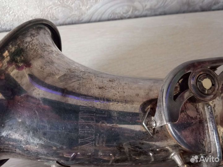 Винтажный саксофон альт