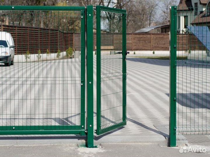 Калитка из сварной сетки
