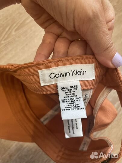 Кепка calvin klein новая с этикеткой