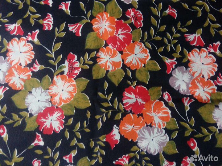 Ткань крепдешин СССР