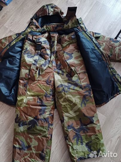 Зимний костюм мужской для охоты и рыбалки