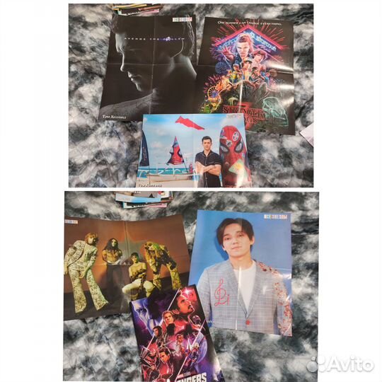 Плакаты, журналы. Все звёзды