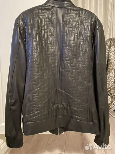Кожаная куртка мужская
