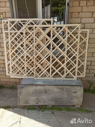 Деревянные решетки