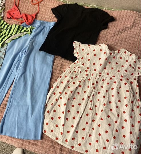 Пакет вещей на девочку 122