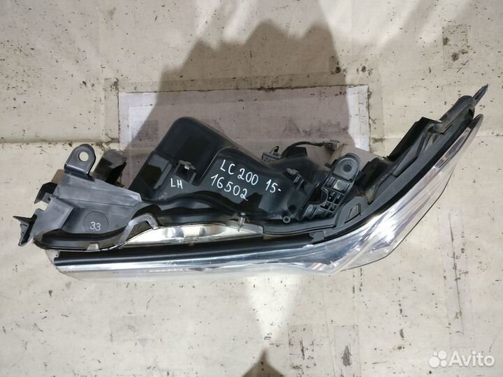Тойота Лэнд Крузер 200 2015- Фара левая 16502