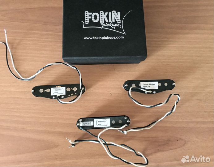 Звукосниматели Fokin Classic S