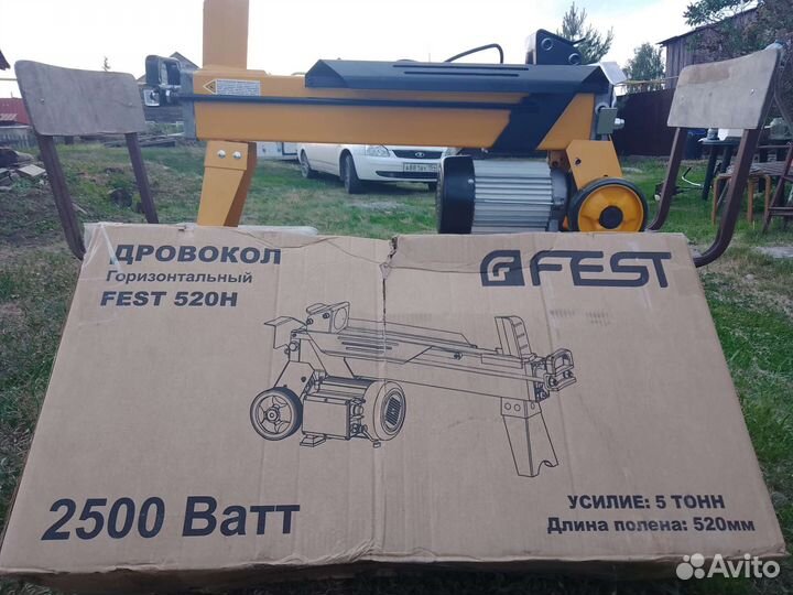 Дровокол электрический 5т