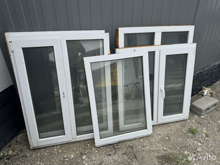 Окна пластиковые бу