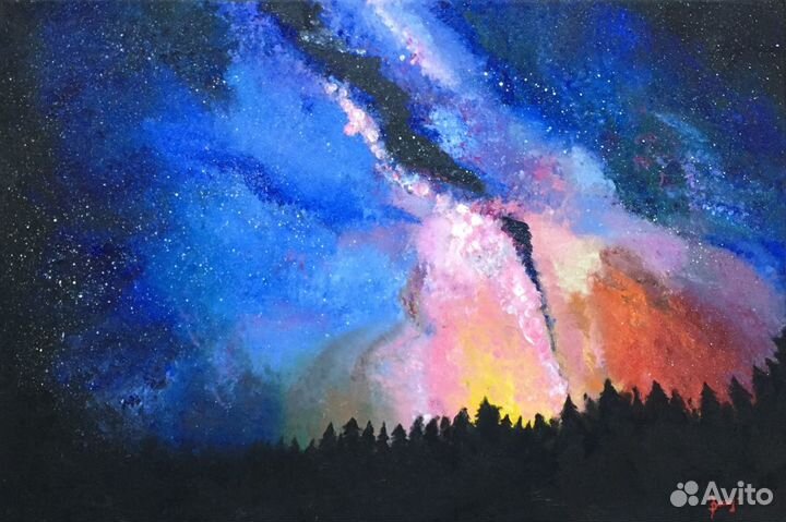 Картина маслом на холсте