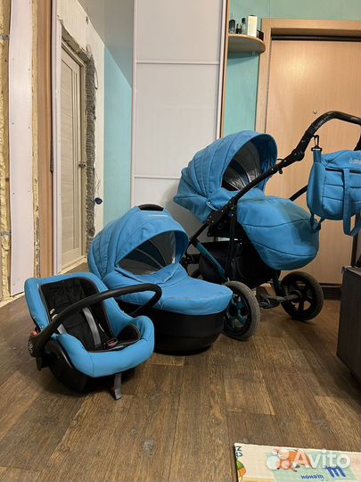 Коляска camarelo 3 в 1