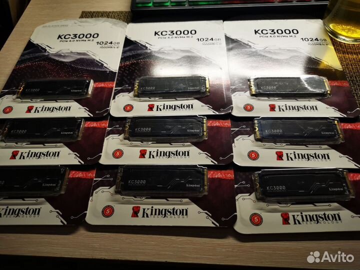 M2 ssd 1Tb Kingston KC3000 (Новые)