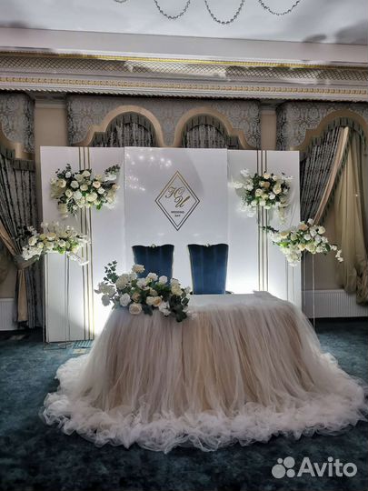 Свадебный декор зала