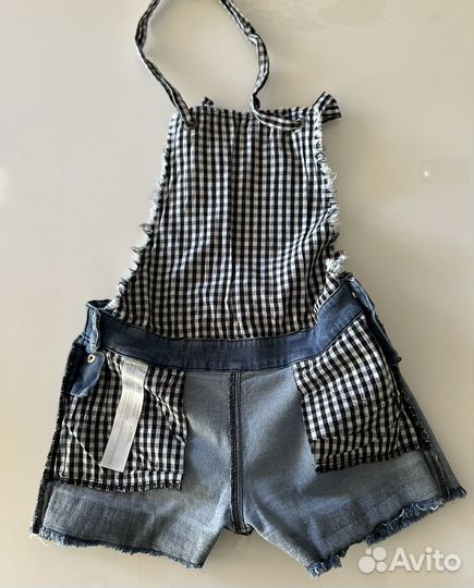 Комбинезон шорты джинсовые Twin Set