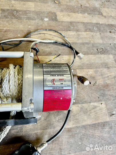 Лебедка t max 6500 с синтететическим тросом