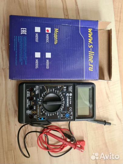 Мультиметр цифровой М890С новый