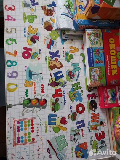 Детская растущая парта со стулом