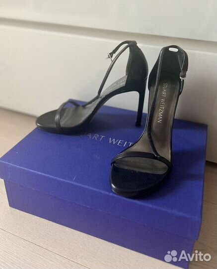 Stuart Weitzman босоножки 36,5 черные