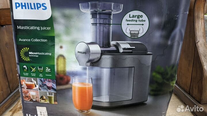 Шнековая соковыжималка Philips HR 1947