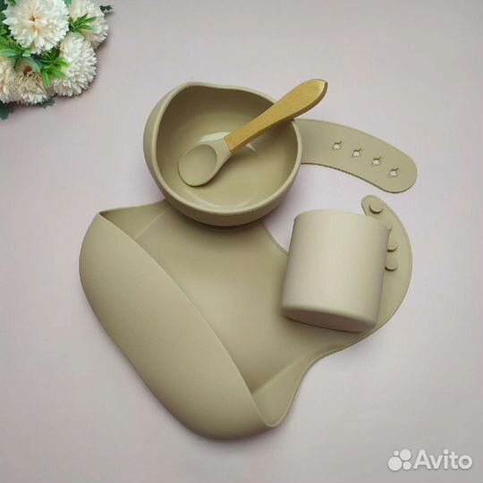 Детская силиконовая посуда