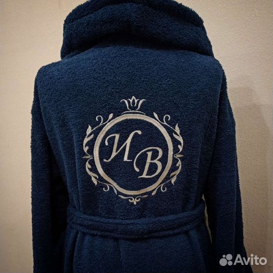 Халат с надписью