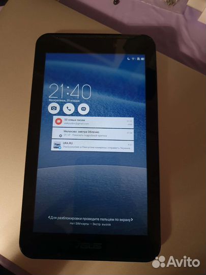Планшет Asus K012 белый