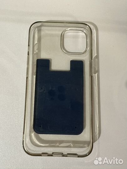 Чехол iPhone 13 с кармашком для карты (wallet)