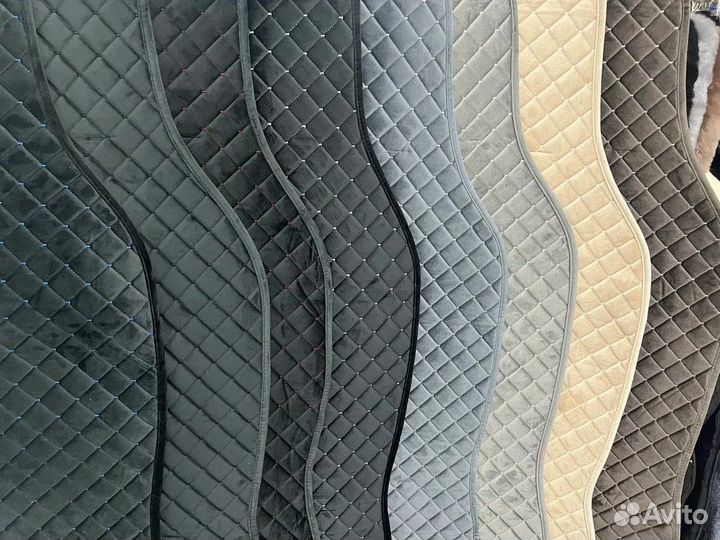 Накидки на сиденья из велюра