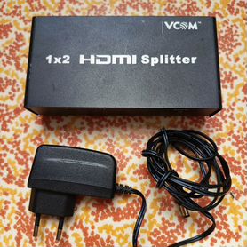 Разветвитель vcom 1x2 hdmi Splitter