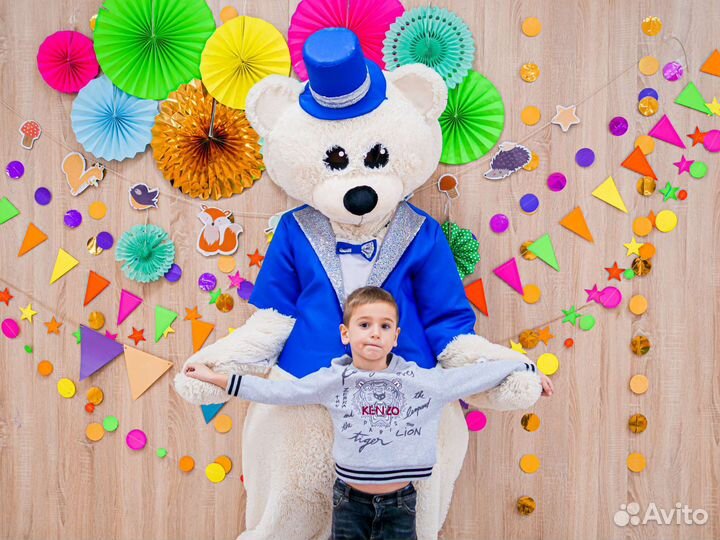 Экспресс-поздравление, Ростовые Куклы, медведь