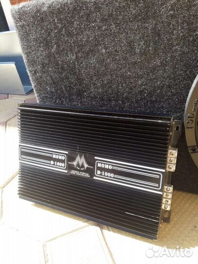 Сабвуфер и моноблок