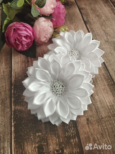 Бантики, ободки ручной работы