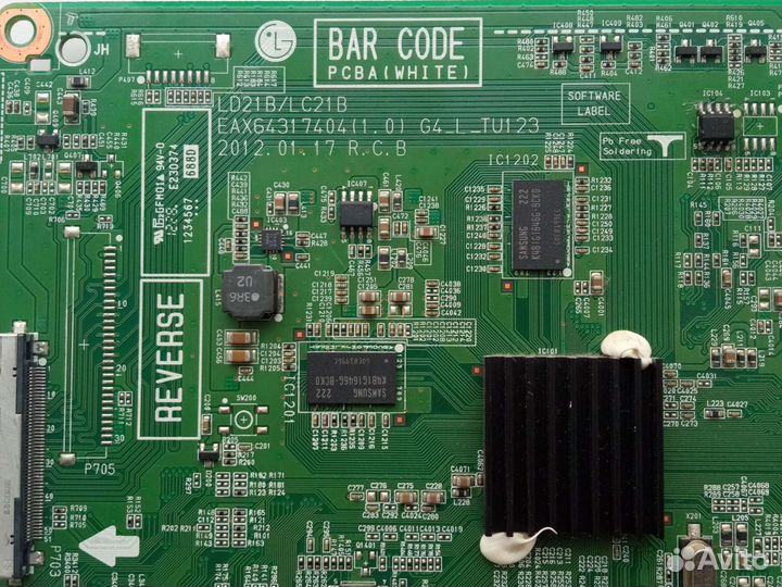 Материнская плата EAX64317404(1.0)