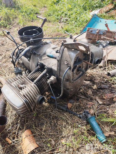 Мотоцикл Урал в разбор