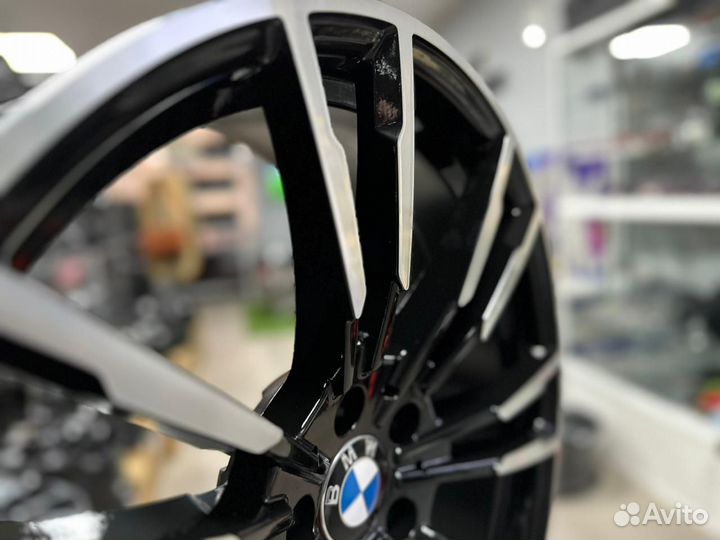 Диски литые R20 BMW 5 706 стиль разноширокие