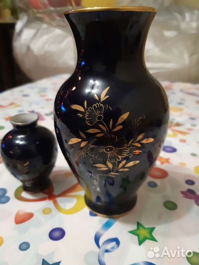 Ваза кобальт