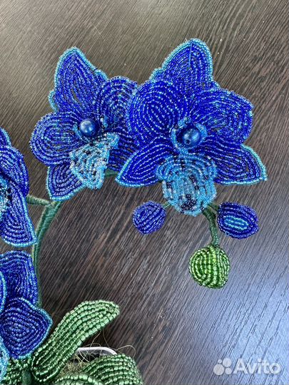 Орхидея из бисера