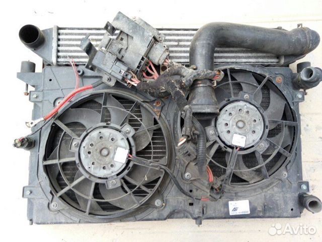 Диффузор радиатора Volkswagen Sharan