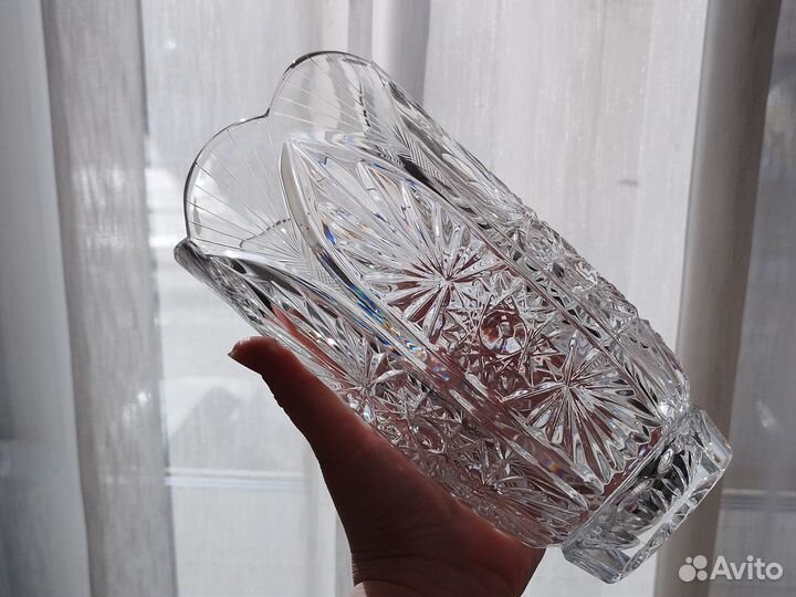 Вазы для цветов. Хрусталь. СССР