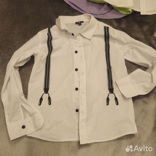 Рубашка рост 128