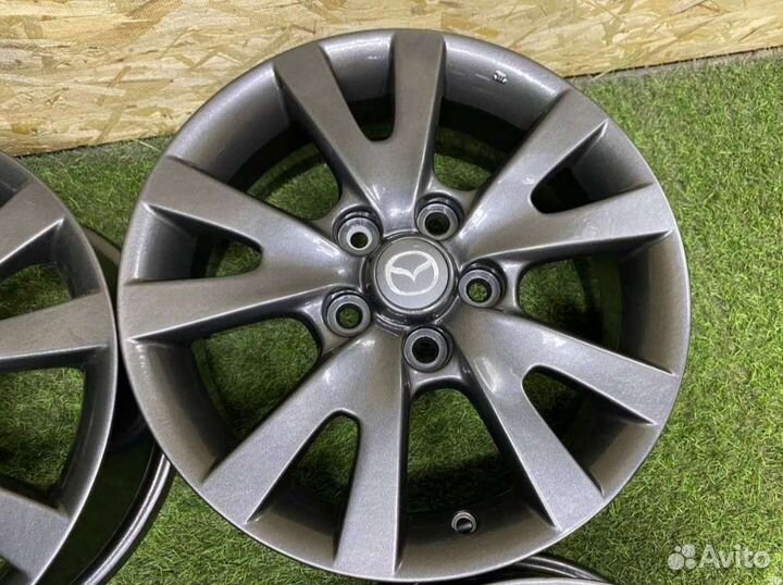 Диски оригинальные литые на mazda 3 r16 6,5 J