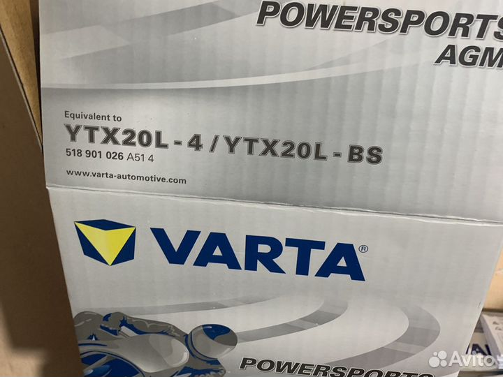 Varta ytx20l-BS