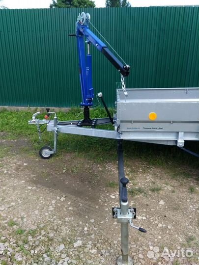 Мини Кран манипулятор г/п 1000 кг для прицепа