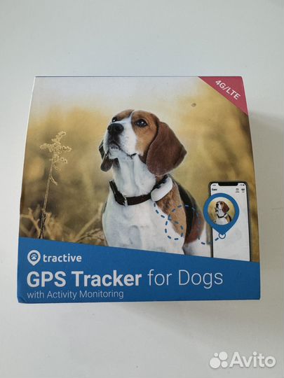 Трекер Tractive GPS Dog 4 LTE - GPS для собак с мо